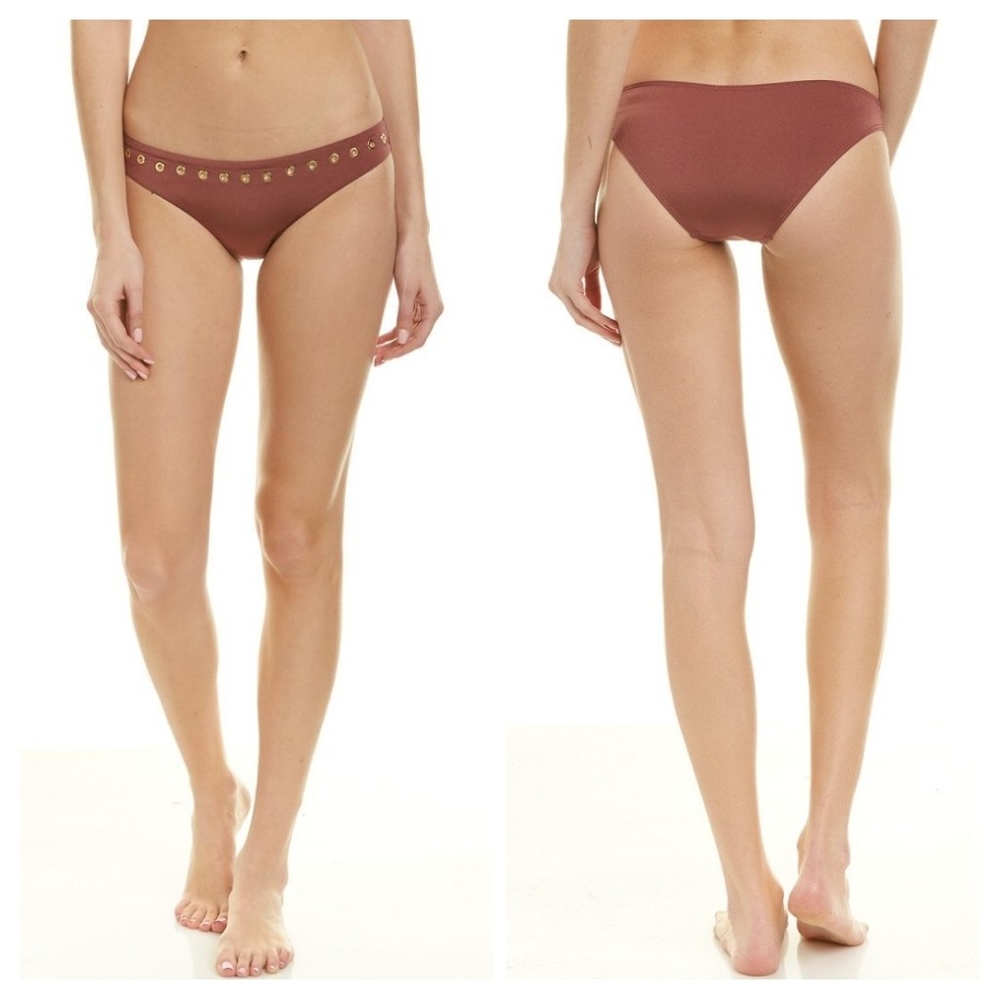 Heidi Klum Majestic Shimmer Bikini Bottom new